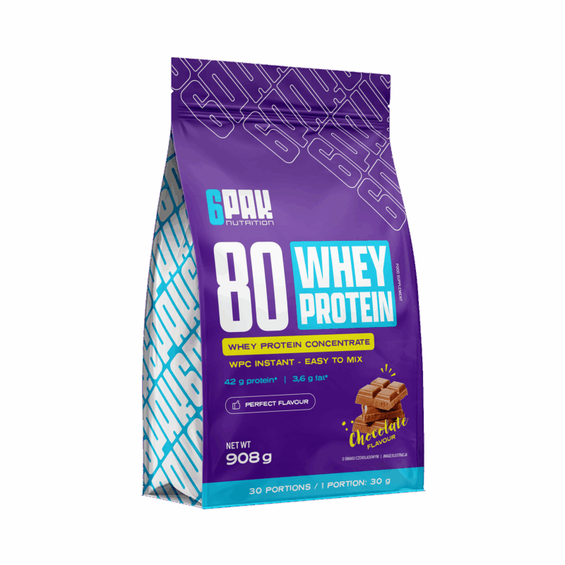6Pak WPC 80 Białko 908g