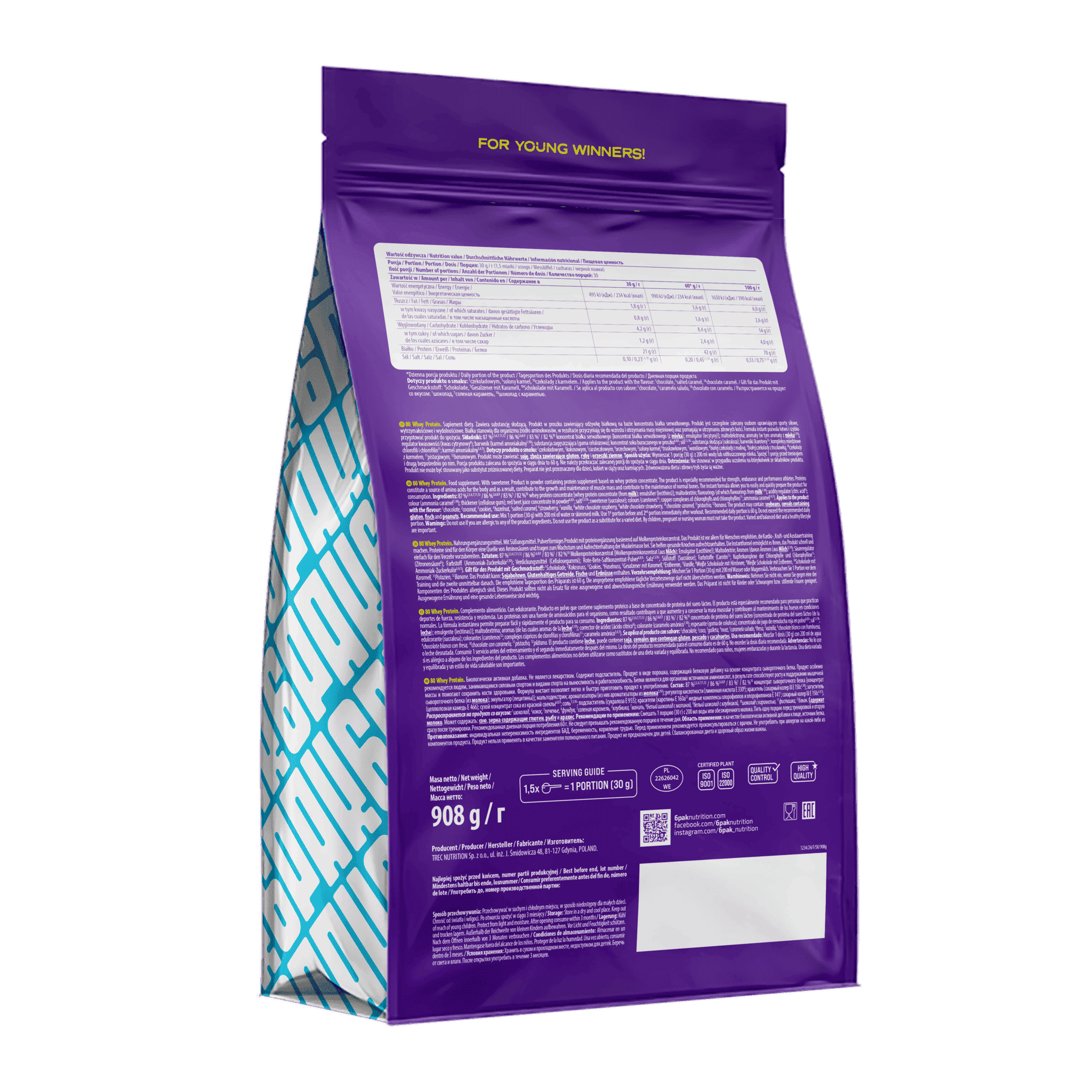 6Pak WPC 80 Białko 908g - obrazek 2