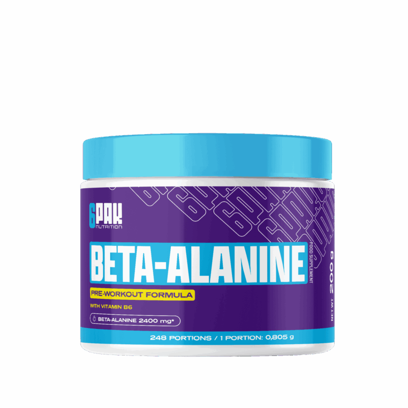 6Pak Beta-Alanina - 200g natural