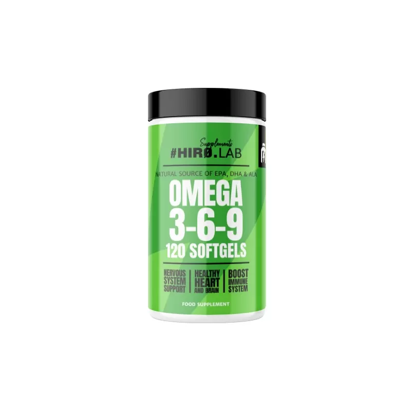 Hiro Lab Omega 3-6-9 - 120softgels