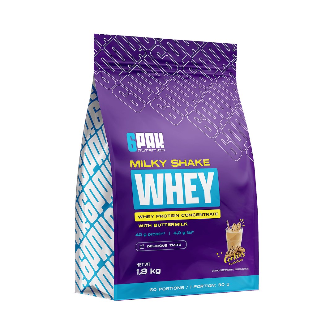 6Pak Milky Shake Whey 1800g 1,8kg