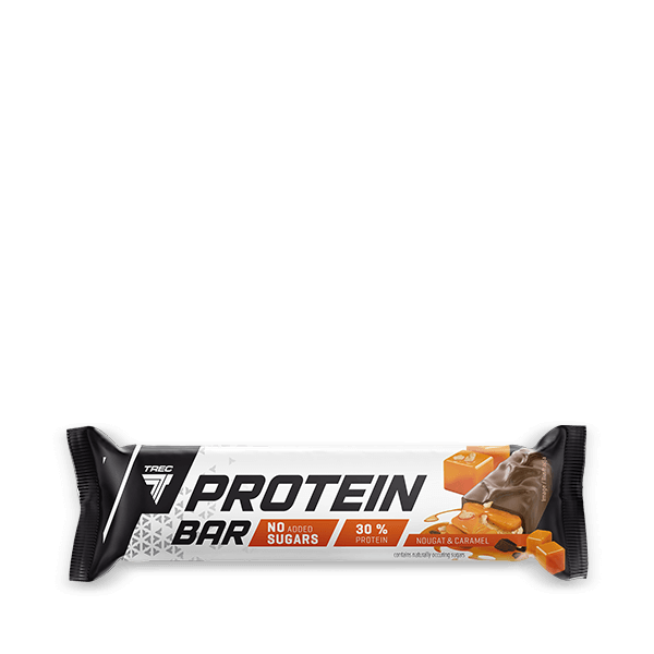 Trec Protein Bar 46g – Baton Proteinowy Nugat-Karmel (26% Białka)