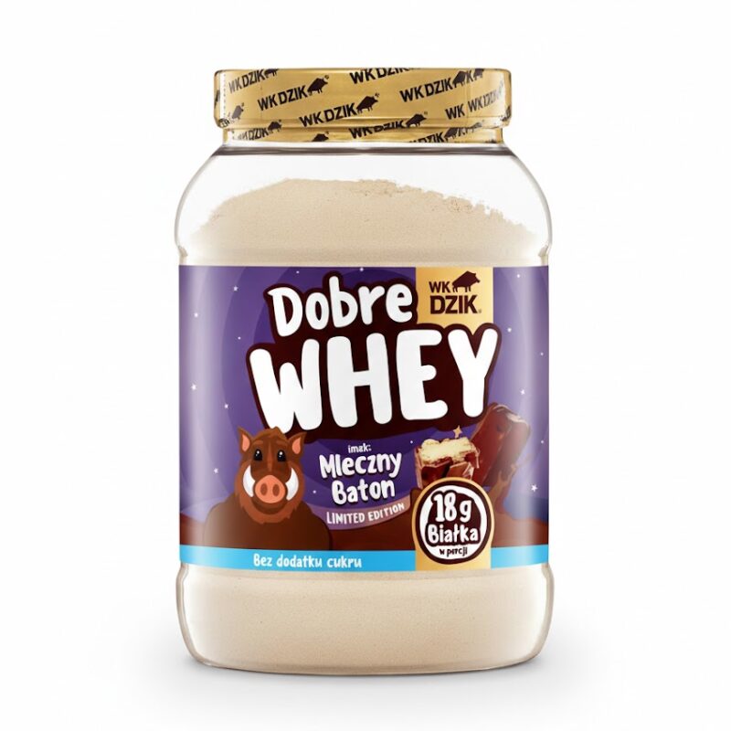 WK DZIK Dobre WHEY 700g – Odżywka Białkowa Koncentrat WPC