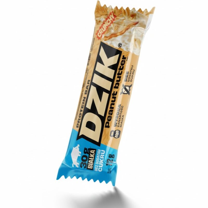 WK Dzik Baton Proteinowy - 72g - Masło orzechowe